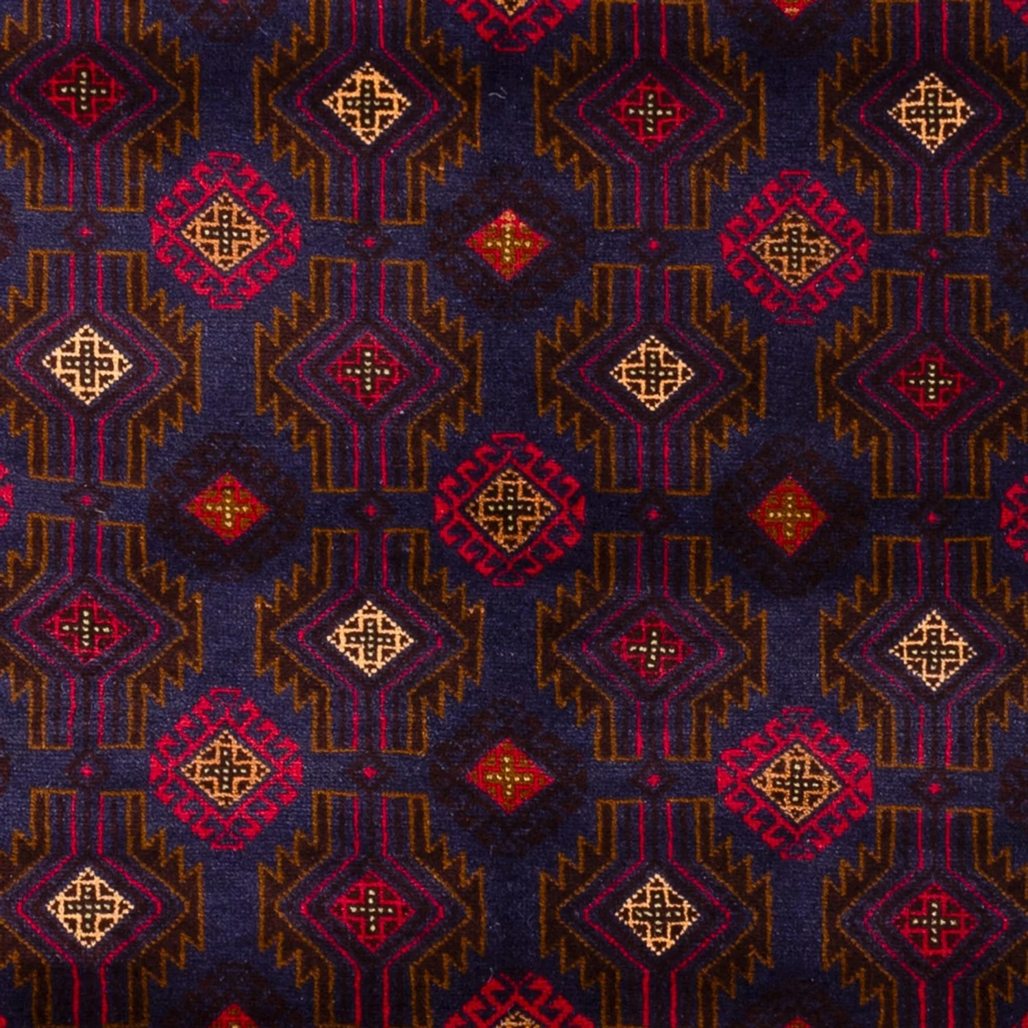 Belutsch Teppich - 194 x 122 cm - dunkelrot - Image 2