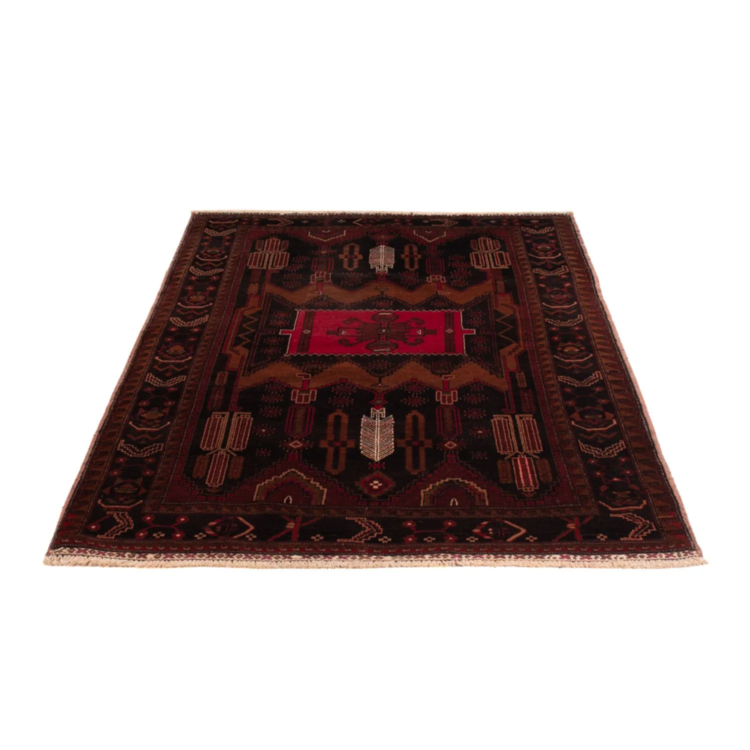 Belutsch Teppich - 195 x 119 cm - mehrfarbig - Image 5