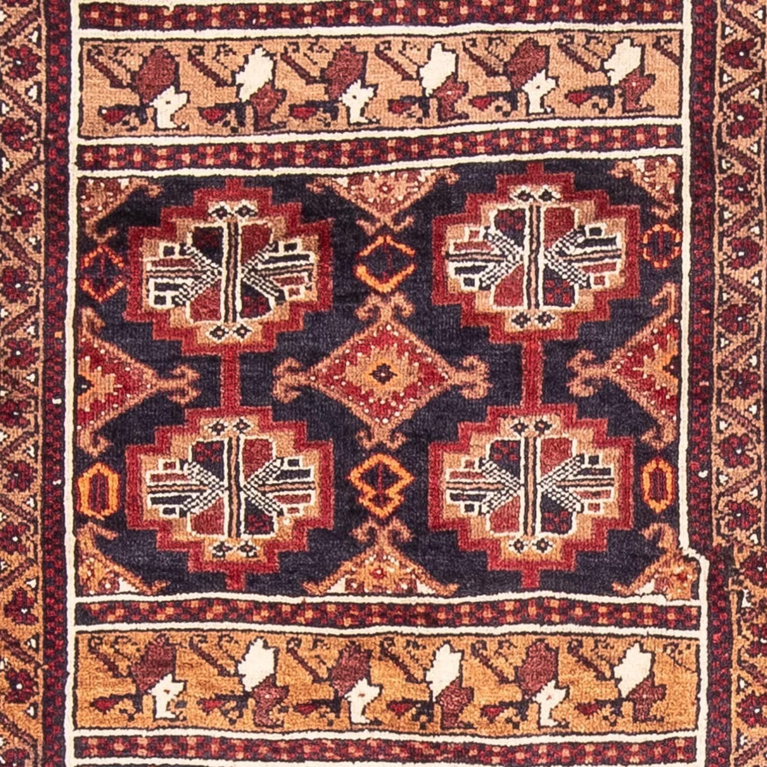 Belutsch Teppich 201 x 111 cm - mehrfarbig - Image 2