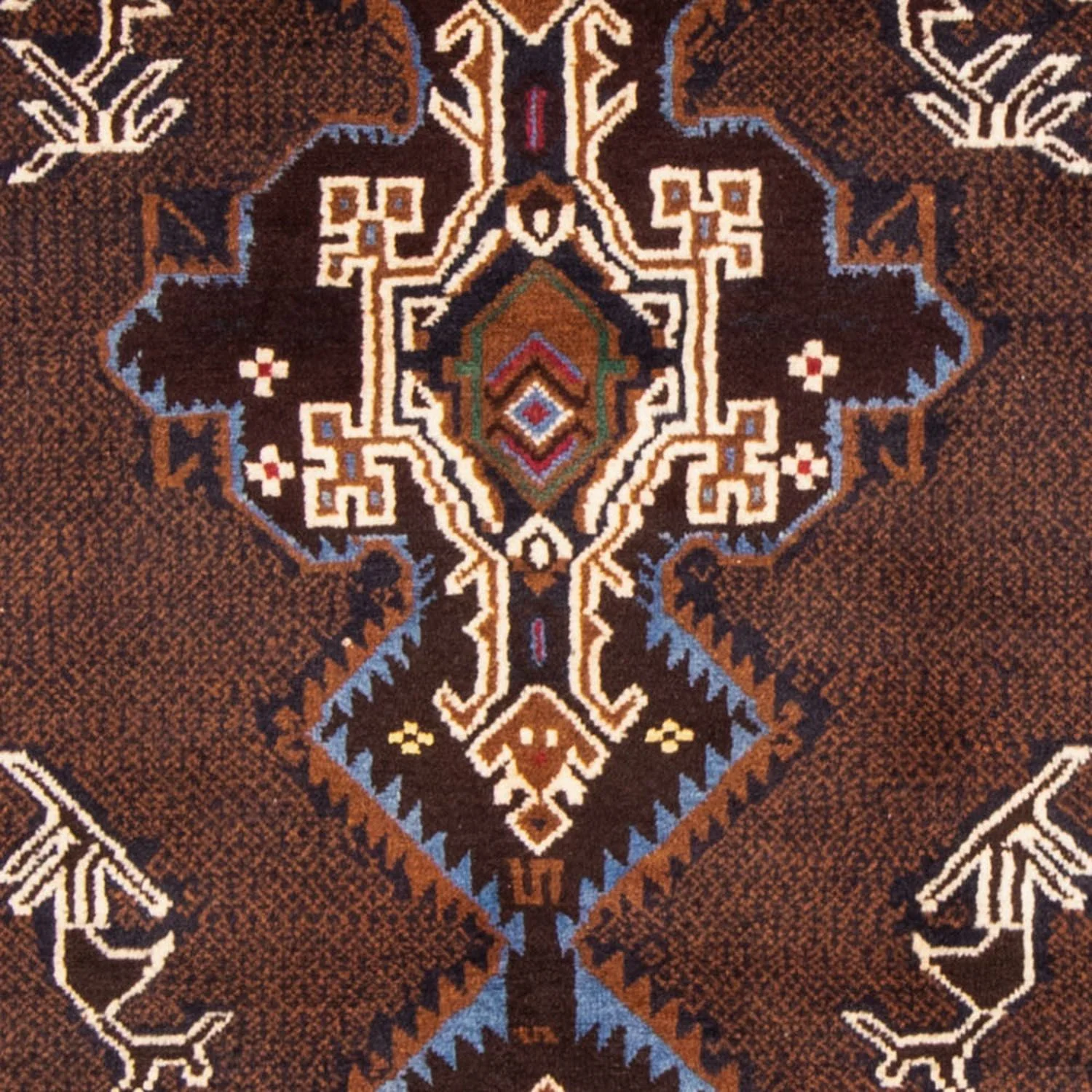 Belutsch Teppich 201 x 112 cm - hellchoco - Image 2