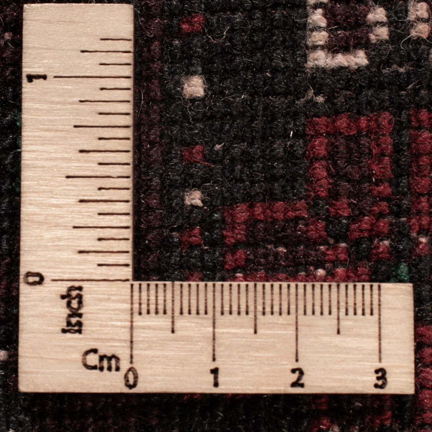 Belutsch Teppich - 203 x 120 cm - dunkelrot - Image 6