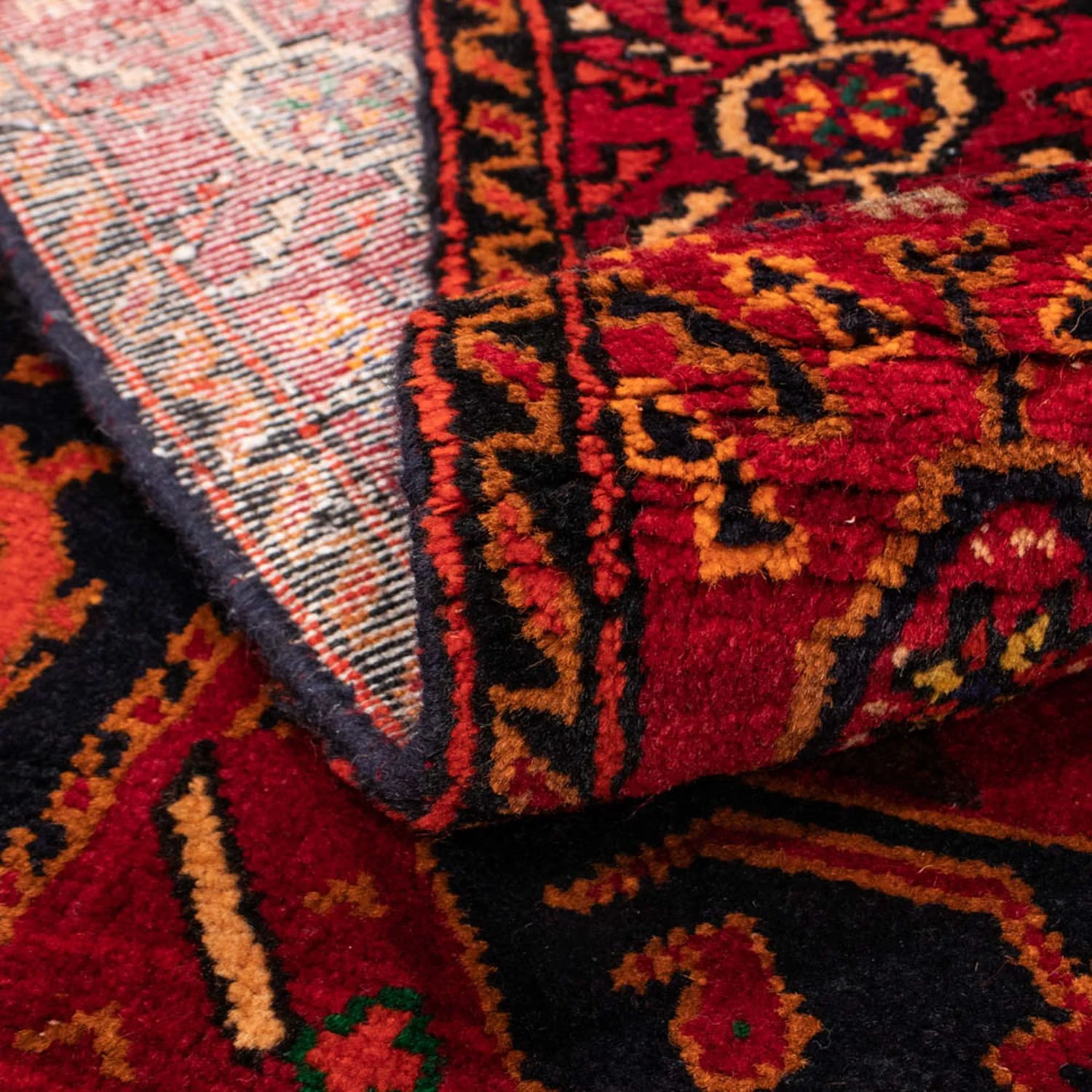 Belutsch Teppich 203 x 130 cm - rot - Image 4