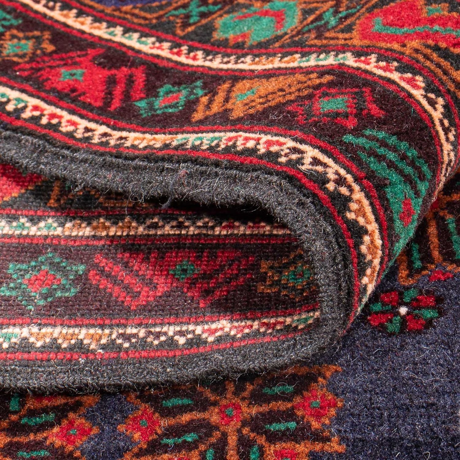 Belutsch Teppich - 205 x 123 cm - dunkelblau - Image 4