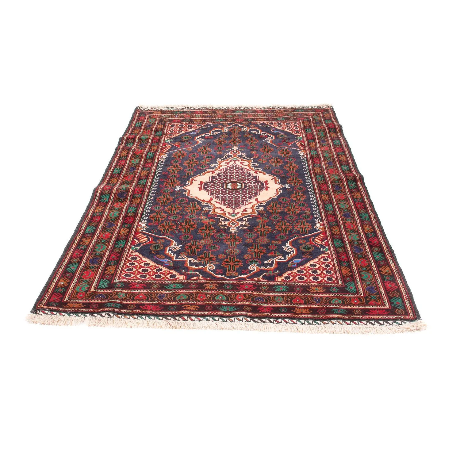 Belutsch Teppich - 205 x 123 cm - dunkelblau - Image 5