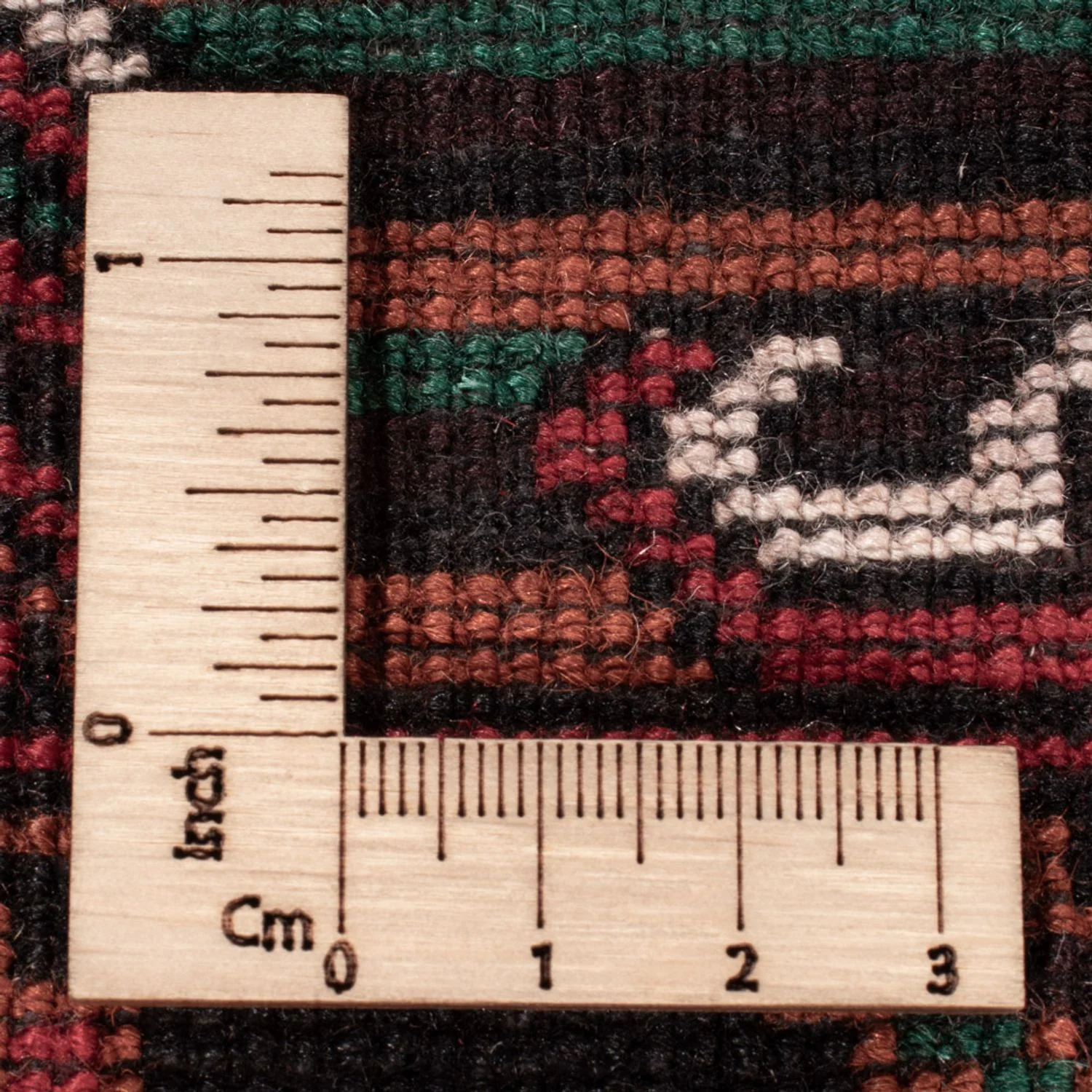 Belutsch Teppich - 206 x 117 cm - dunkelrot - Image 6