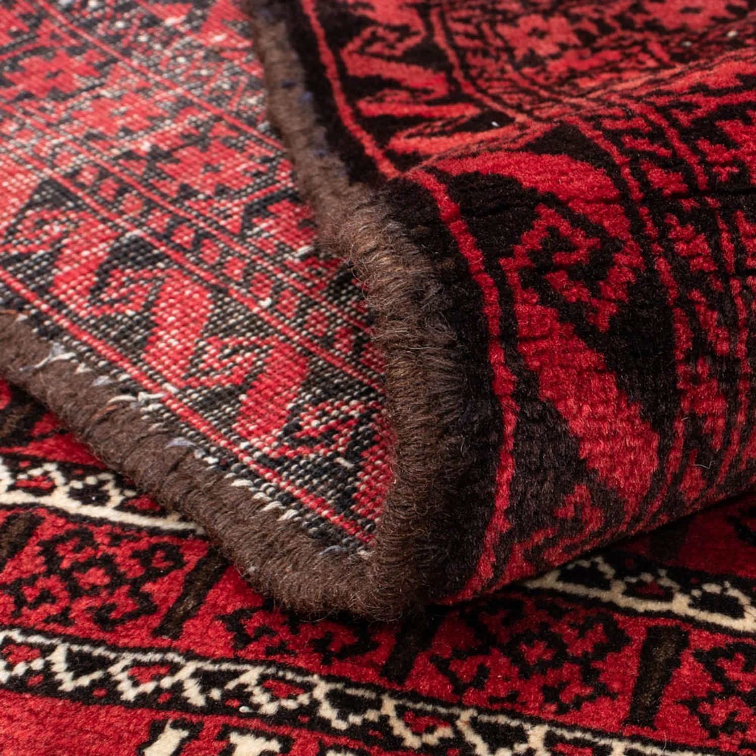 Belutsch Teppich 217 x 121 cm - rot - Image 4