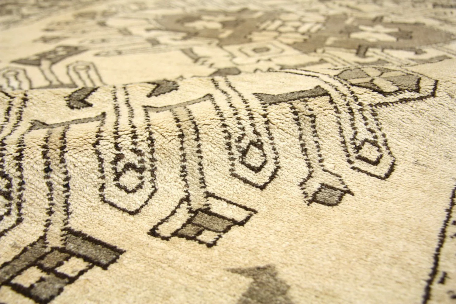 Belutsch Teppich 225 x 150 cm - beige - Image 3