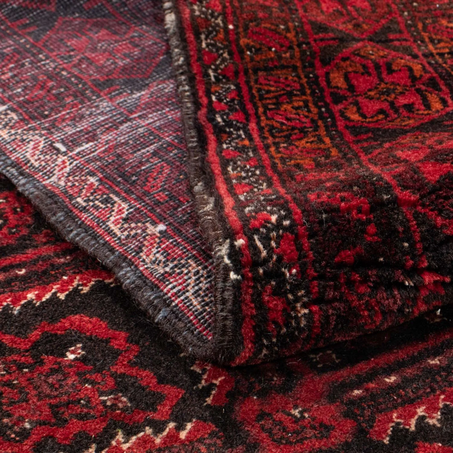 Belutsch Teppich 230 x 125 cm - rot - Image 4