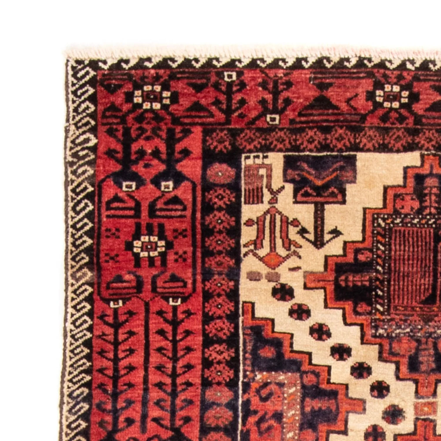 Belutsch Teppich 238 x 100 cm - hellrot - Image 3