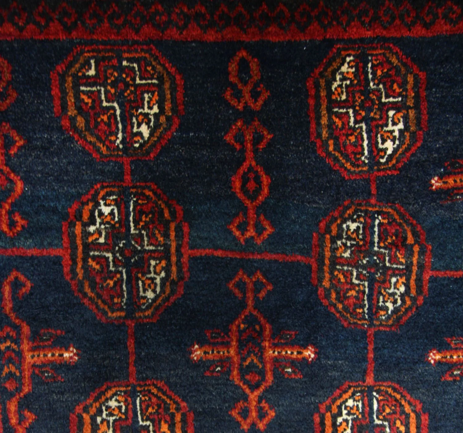 Belutsch Teppich 286 x 193 cm - blau - Image 2