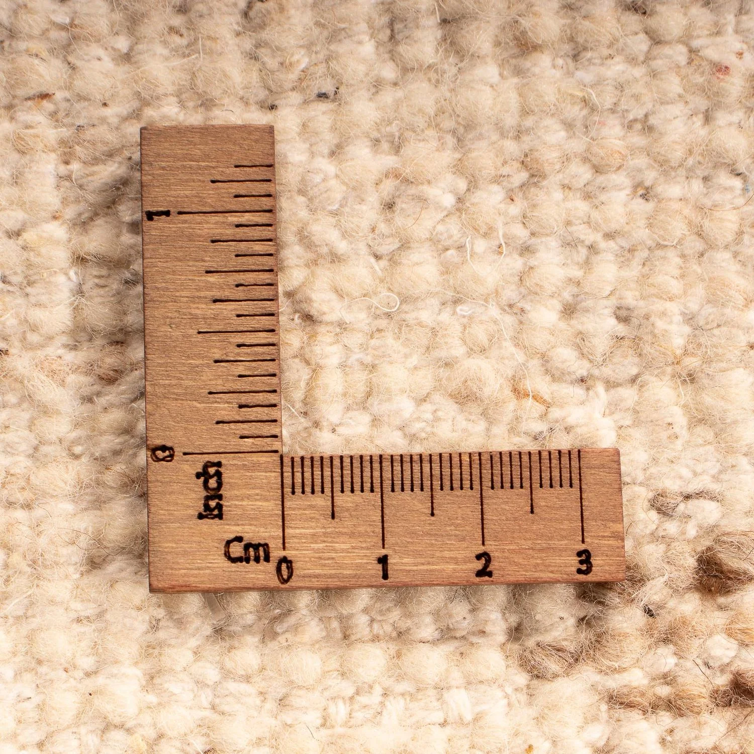 Berber Teppich 100 x 52 cm - beige - Image 6