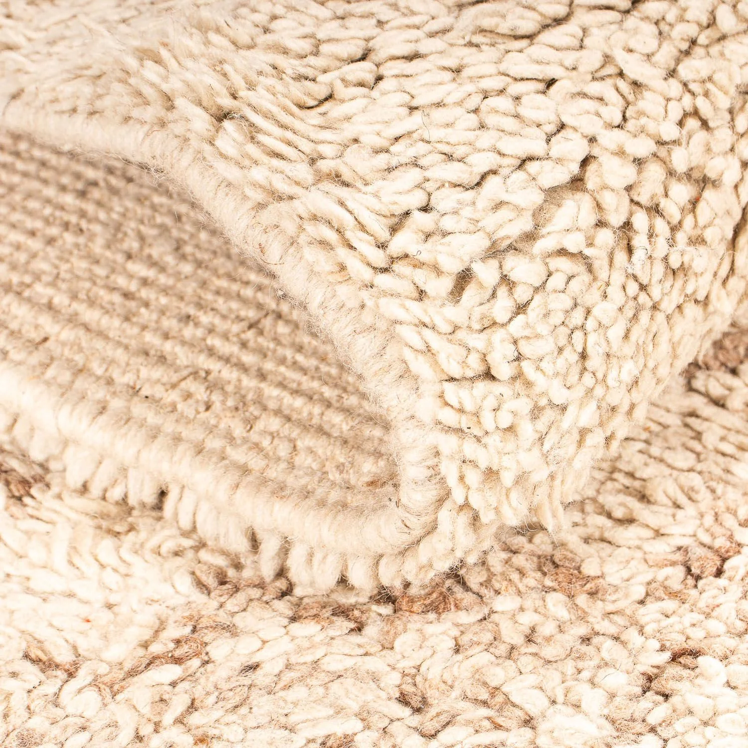 Berber Teppich 140 x 70 cm - beige - Image 4
