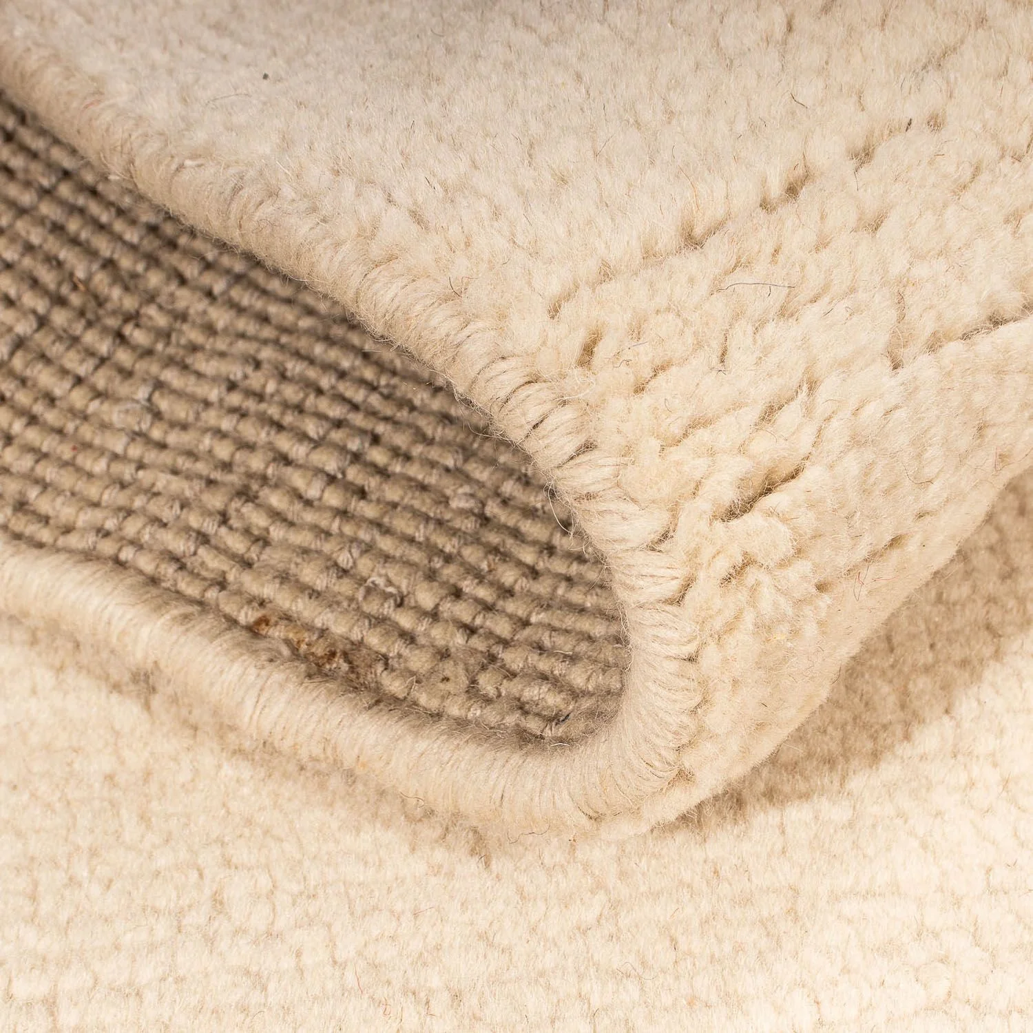 Berber Teppich 152 x 95 cm - beige - Image 4
