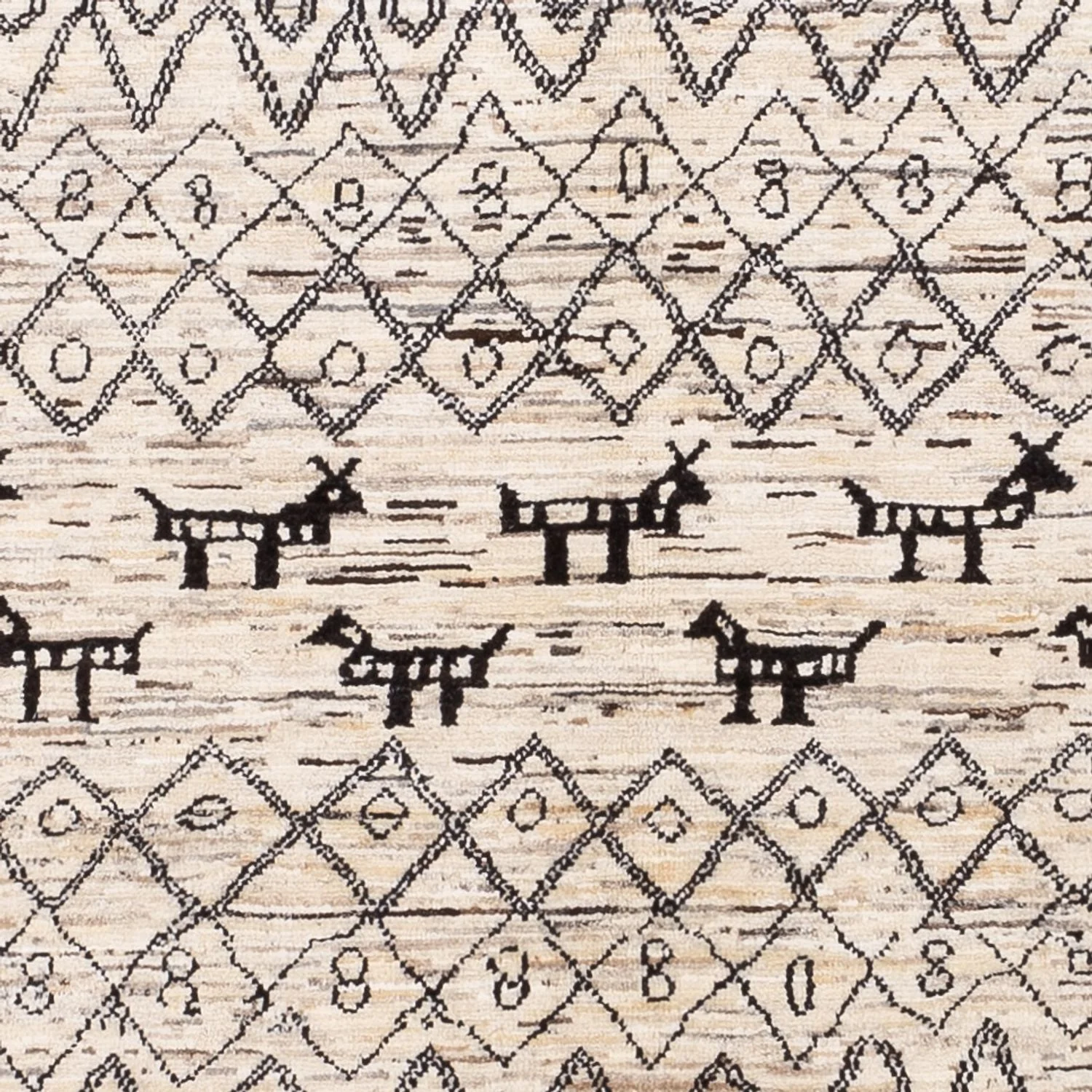 Berber Teppich 200x148cm - Wollteppich - Image 2