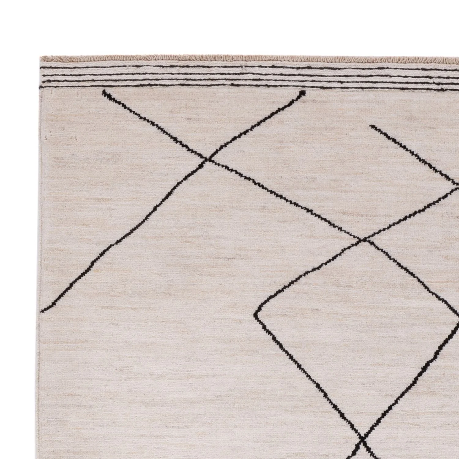 Berber Teppich - 206 x 155 cm - beige - Image 3