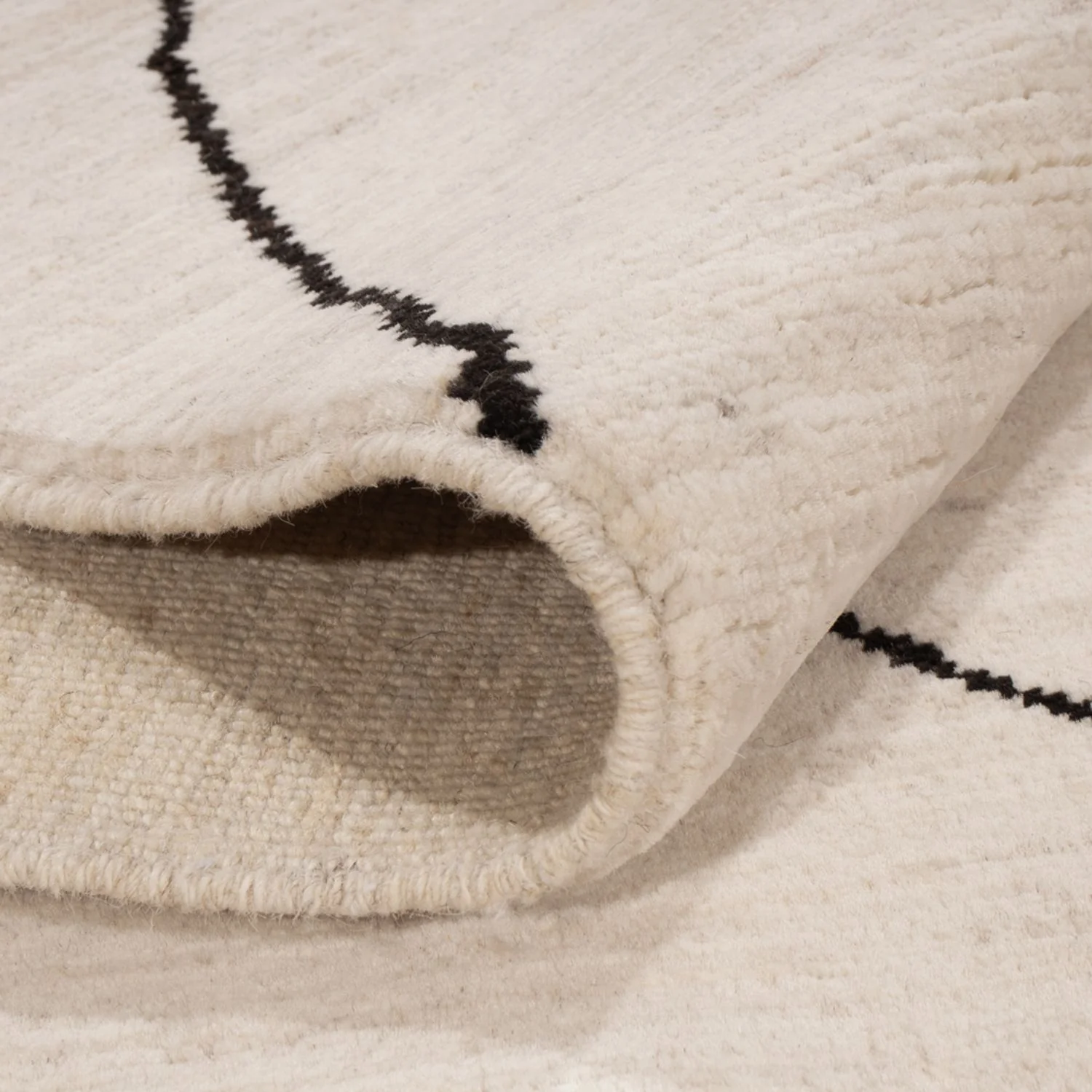 Berber Teppich - 206 x 155 cm - beige - Image 4