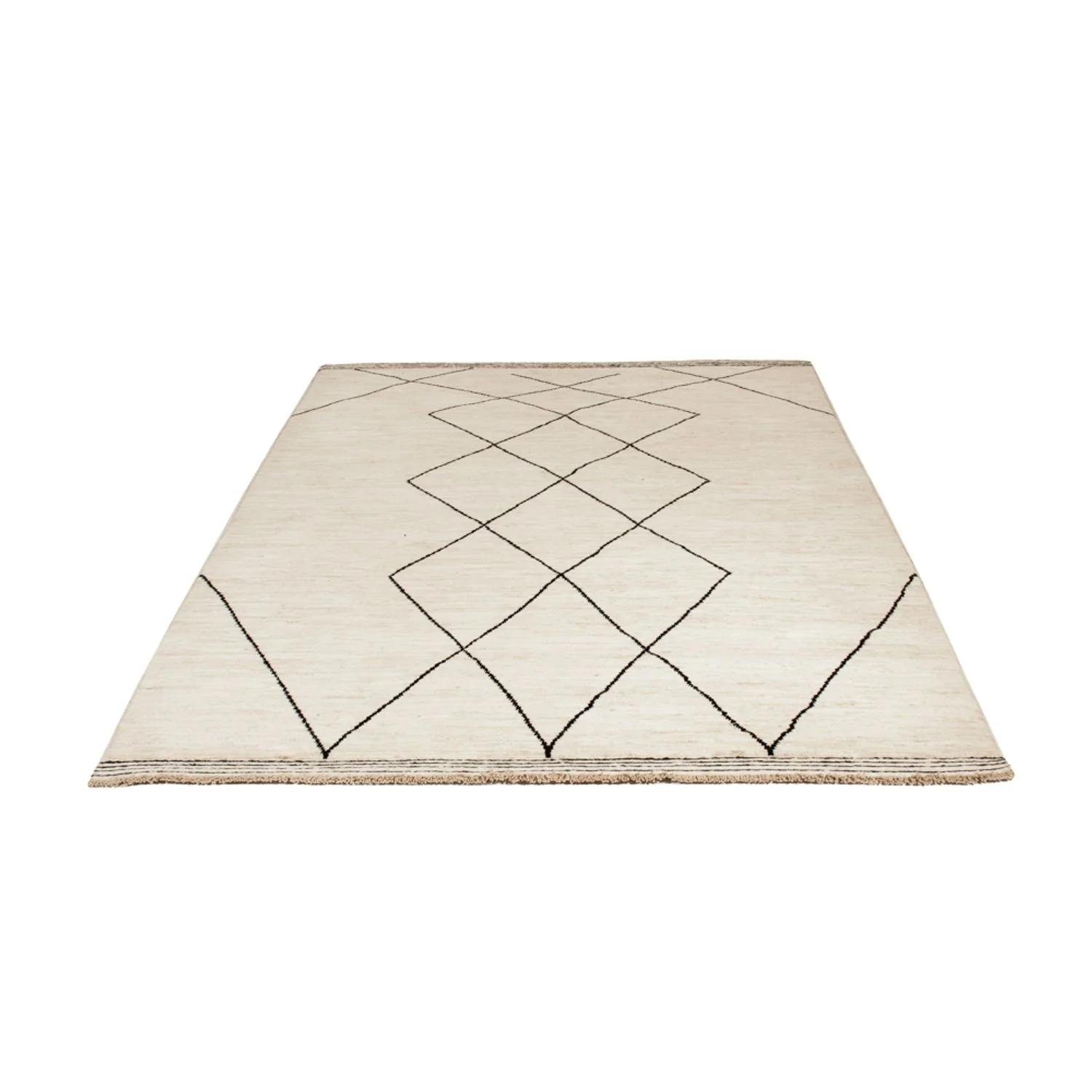 Berber Teppich - 206 x 155 cm - beige - Image 5