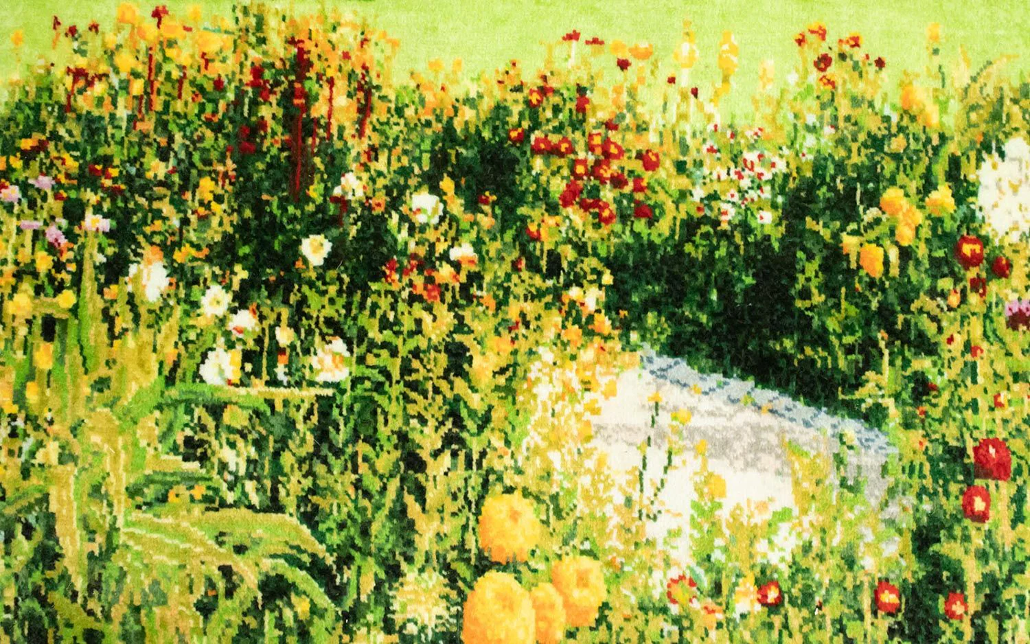 Bild-Teppich 116x95cm - Orientteppich - Image 3