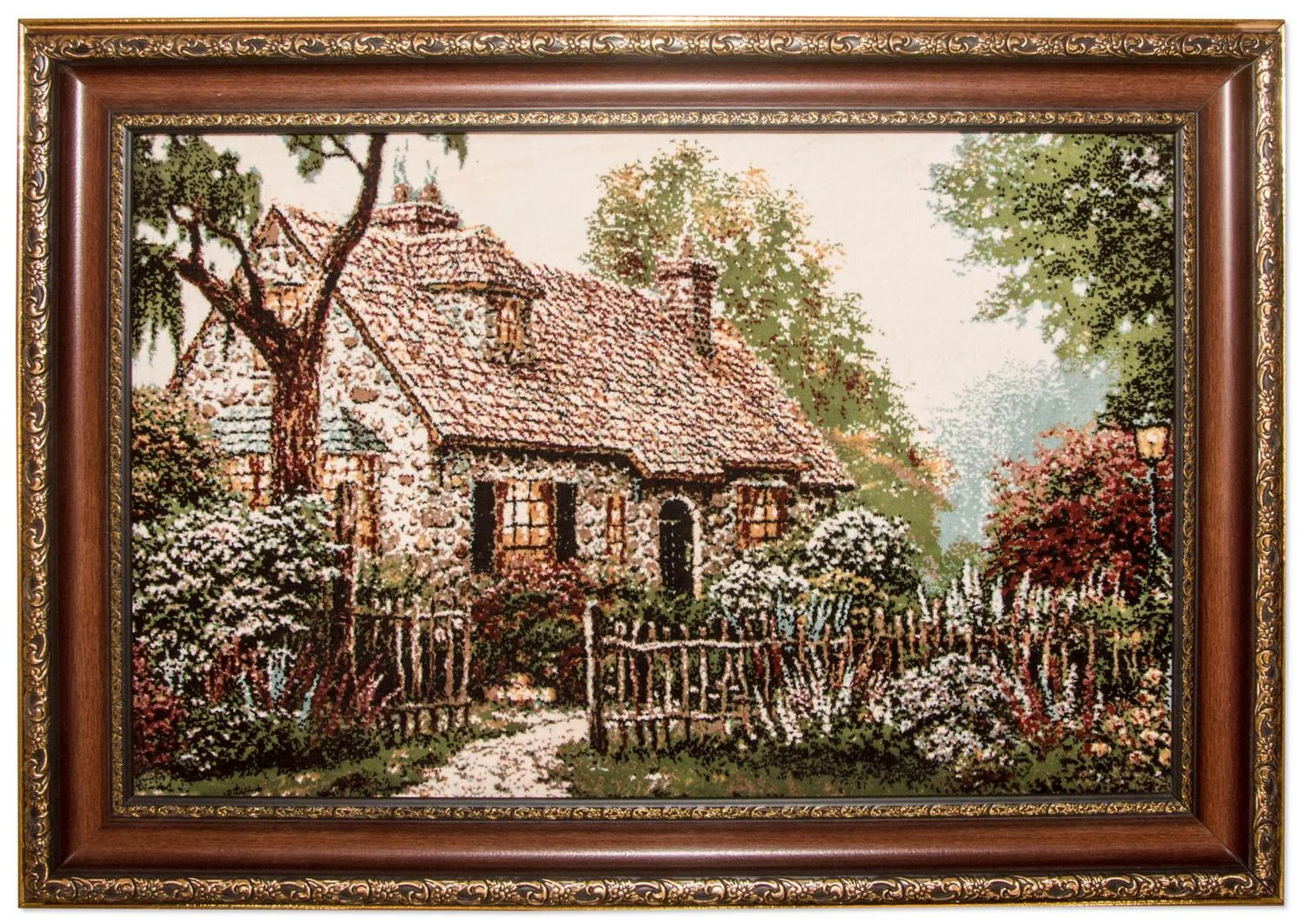 Bild-Teppich 85x60cm - Orientteppich