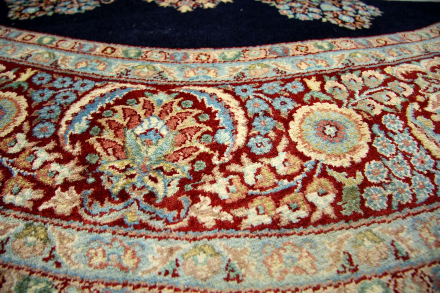 China Teppich 184 x 184 cm - blau - Image 3