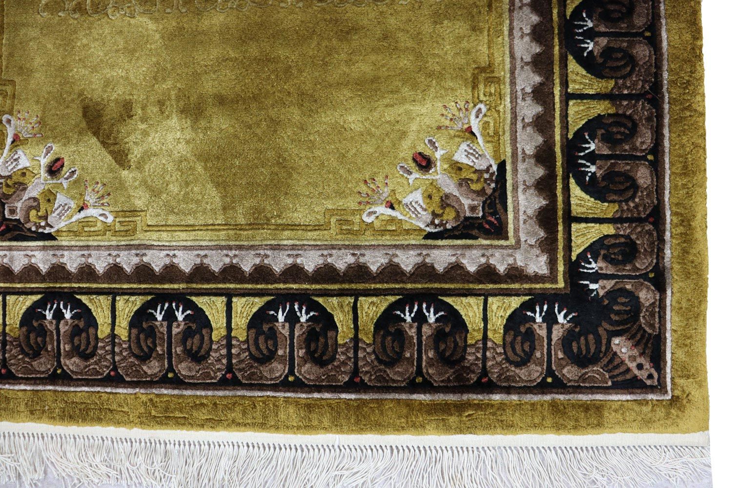China Teppich 190 x 90 cm - grün - Image 3