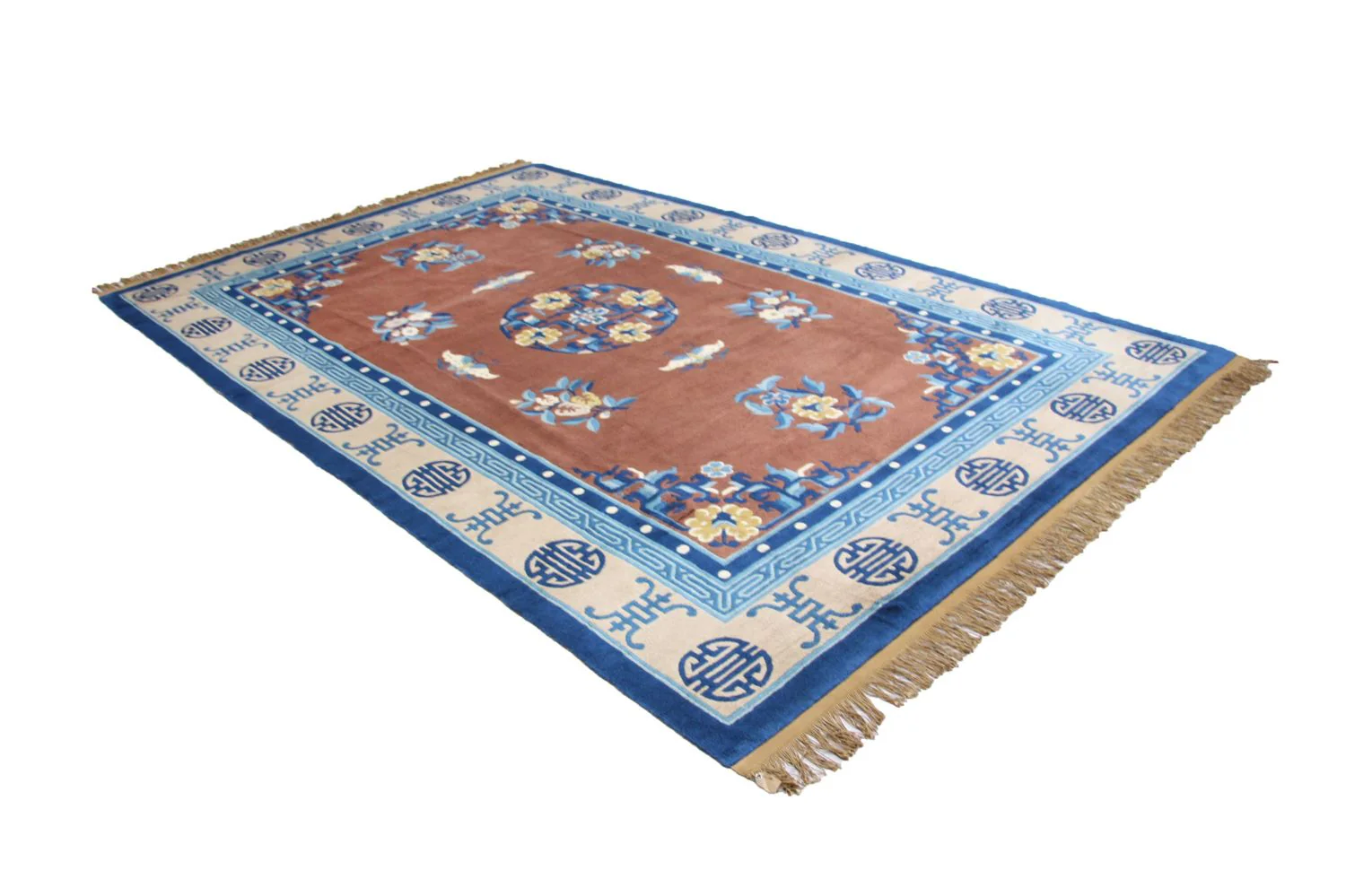 China Teppich 274 x 183 cm - braun - Image 5