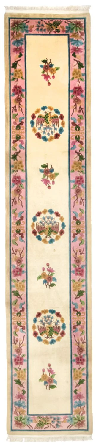 China Teppich 338x70cm - Orientteppich