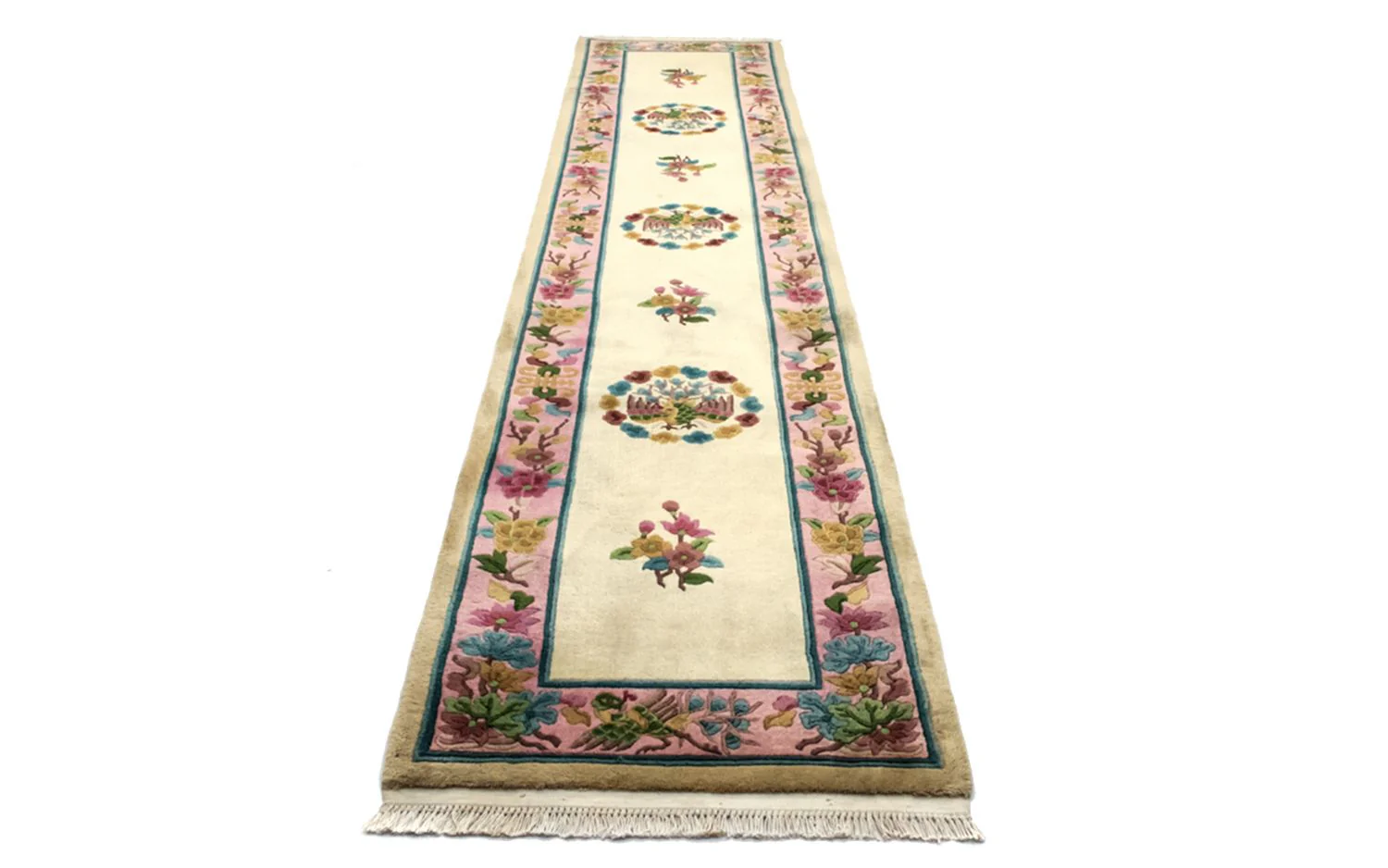 China Teppich 338x70cm - Orientteppich - Image 5