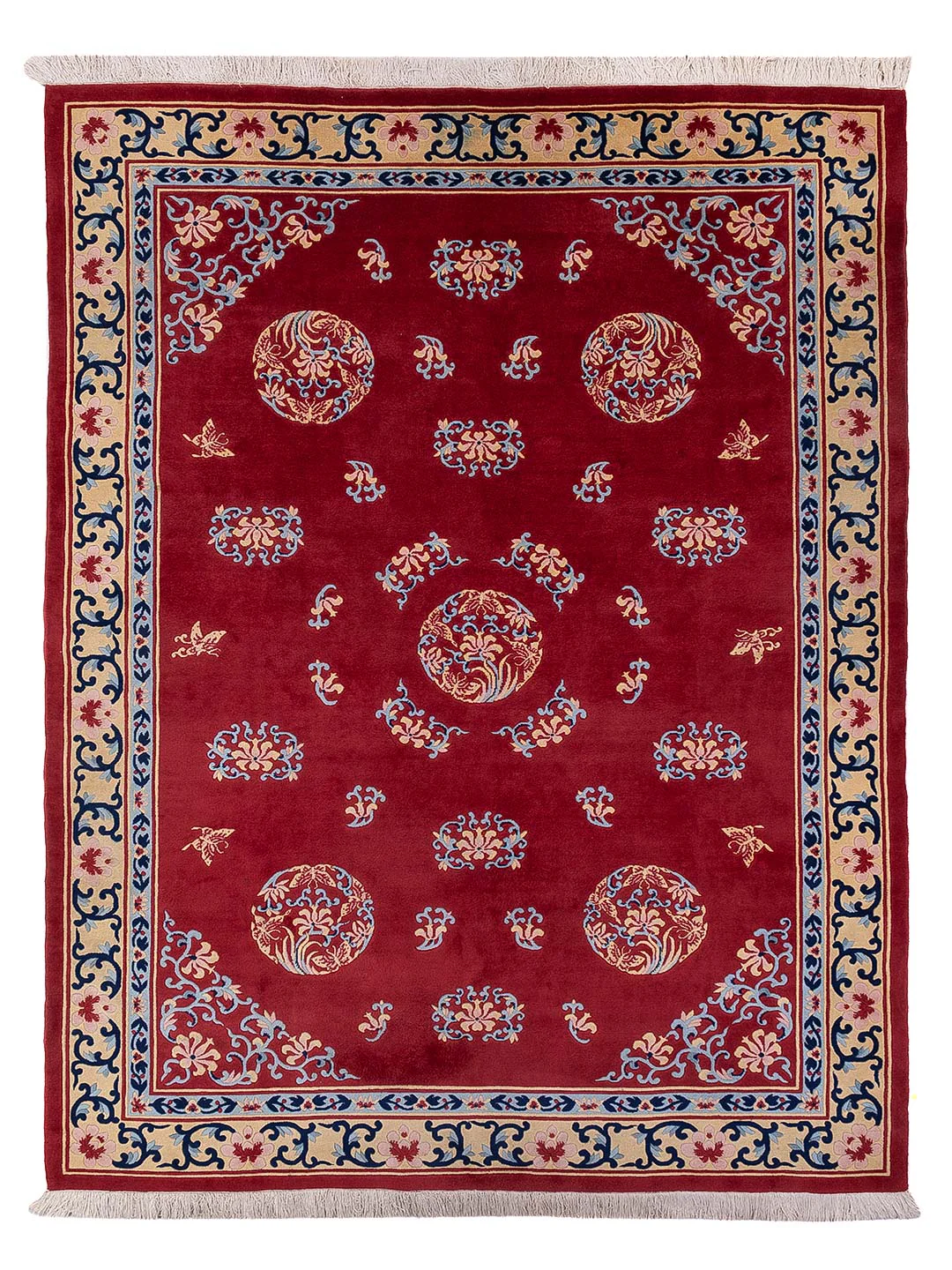 China Teppich 347x250cm - Orientteppich