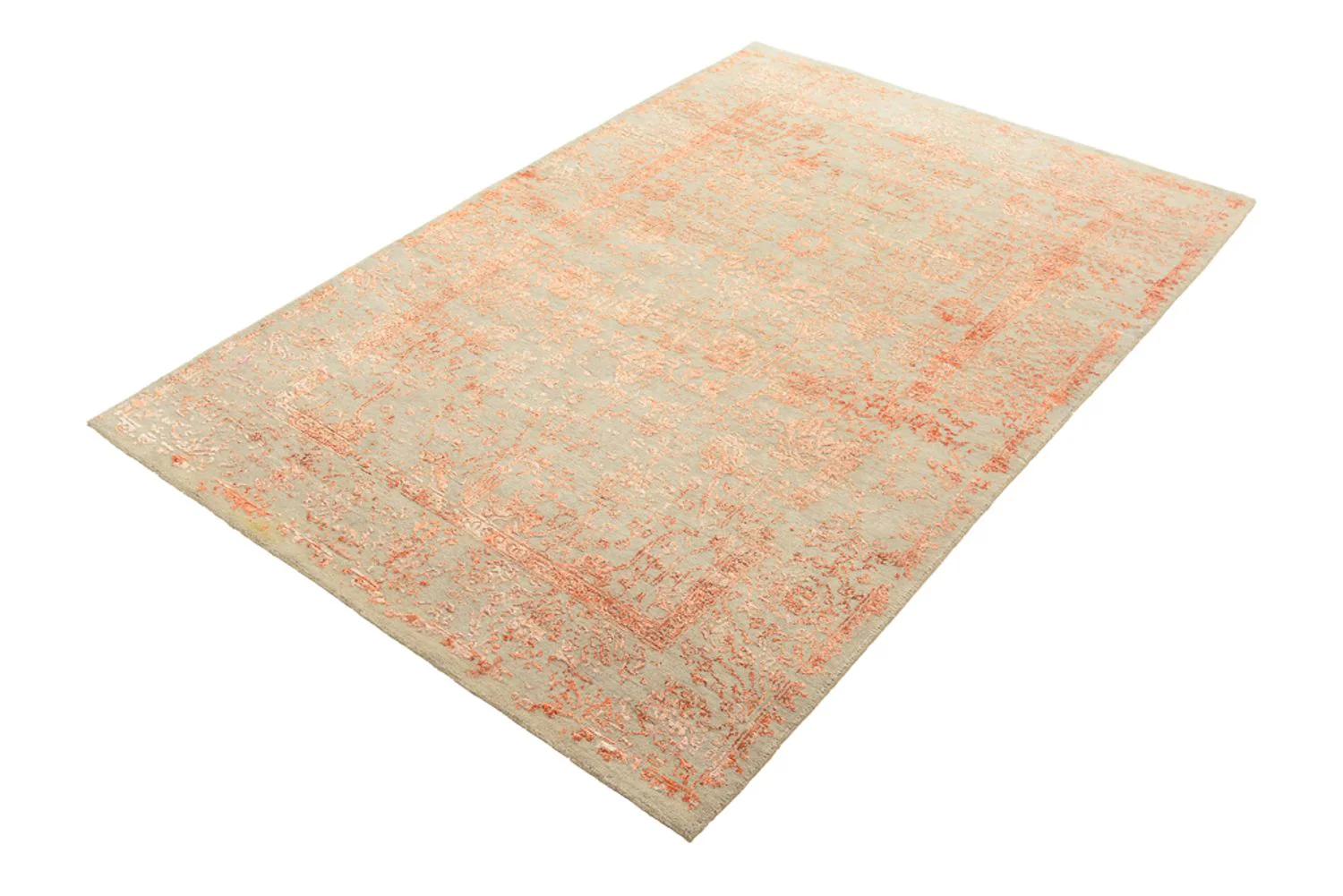 Designer Teppich - 182 x 125 cm - orange - Image 3