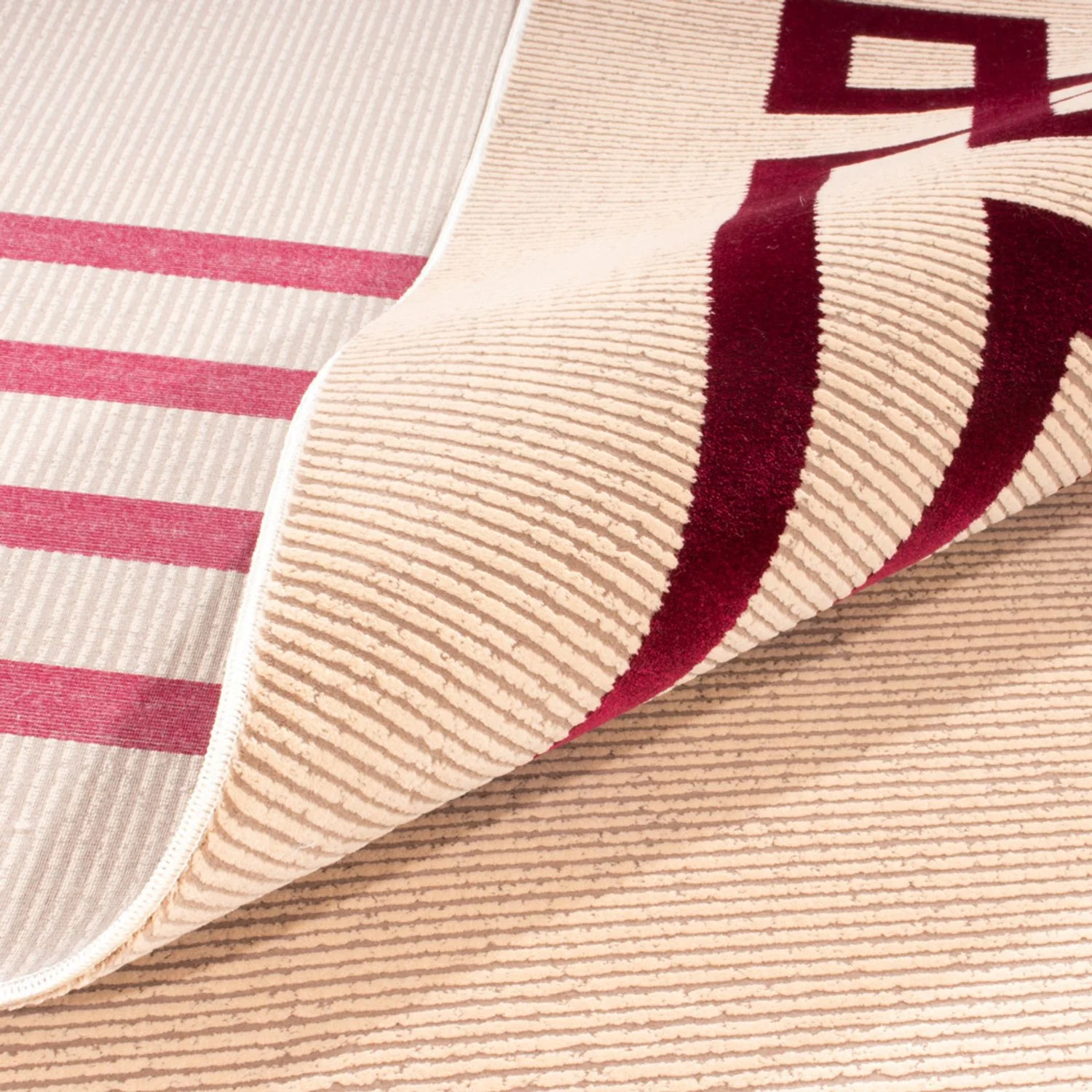 Designer Teppich - 225 x 150 cm - beige - Image 4
