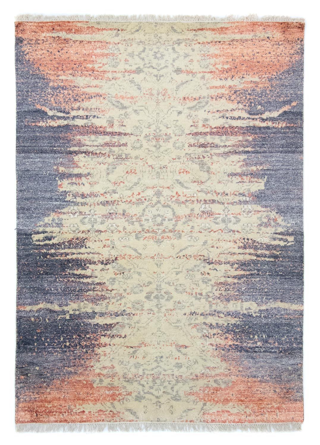 Designer Teppich 236 x 168 cm Teppich Wohnzimmer