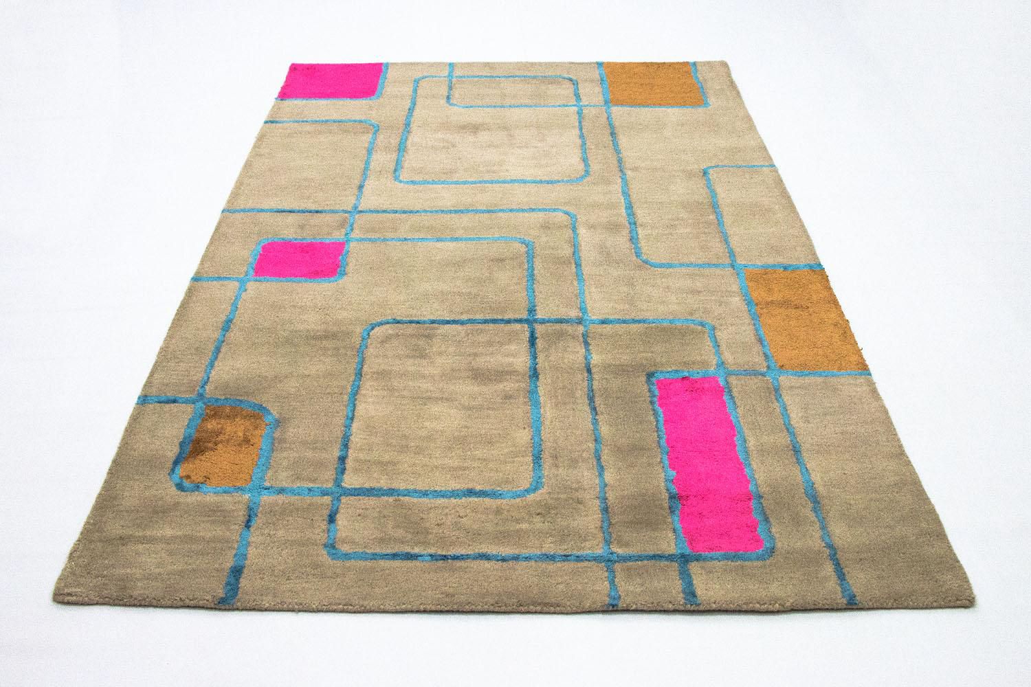 Designer Teppich 239 x 152 cm Teppich Wohnzimmer - Image 5