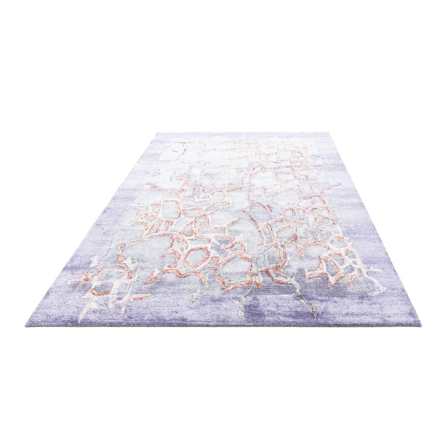 Designer Teppich 240 x 170 cm - flieder - Image 5