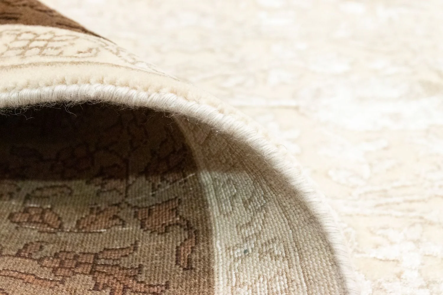 Designer Teppich 240 x 173 cm - beige - Image 4