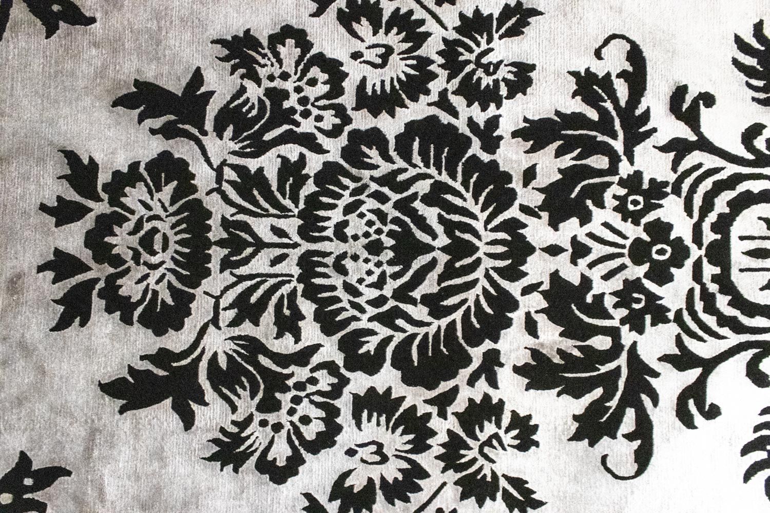 Designer Teppich 241 x 172 cm - schwarz - Image 2