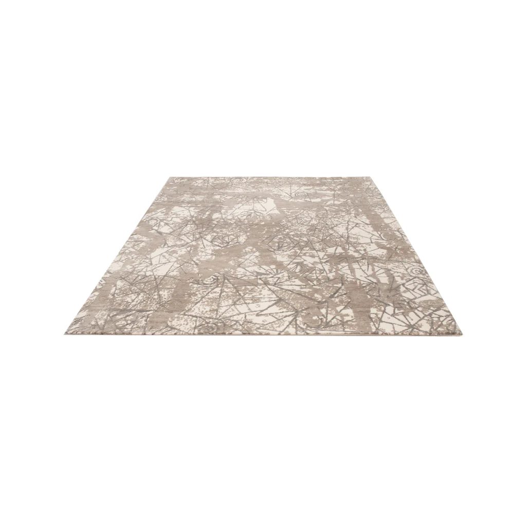 Designer Teppich - 245 x 175 cm - hellgrau - Image 5