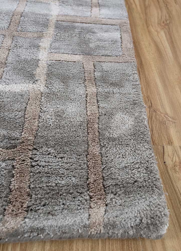 Designer Teppich - 270 x 180 cm - grau - Image 3