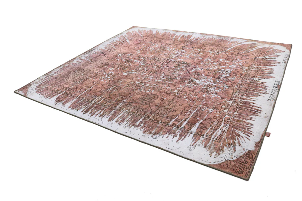 Designer Teppich - 288 x 270 cm - rost - Image 3