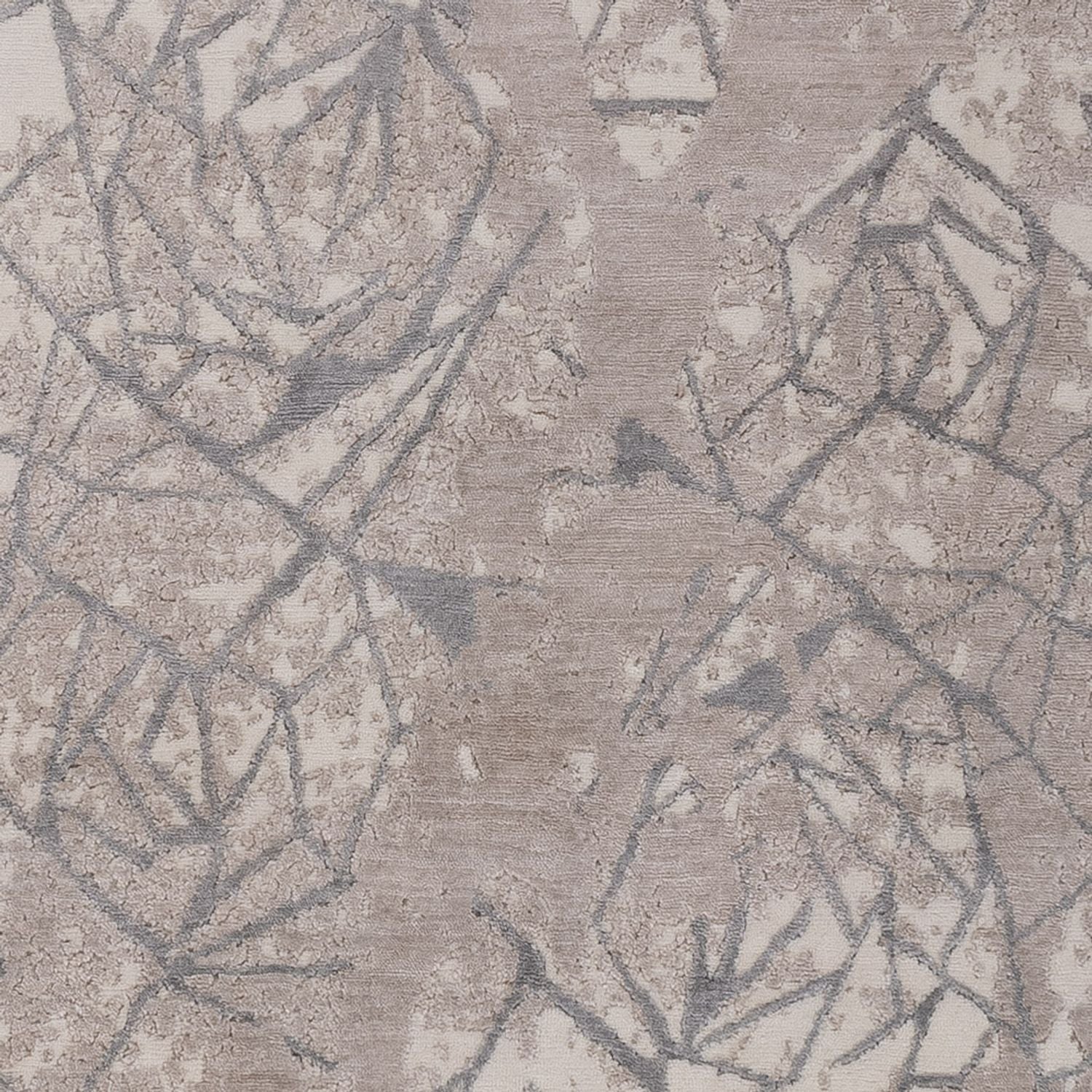 Designer Teppich - 301 x 204 cm - silber - Image 2
