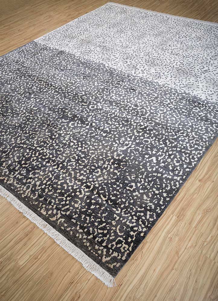 Designer Teppich - 90 x 60 cm - grau - Image 2