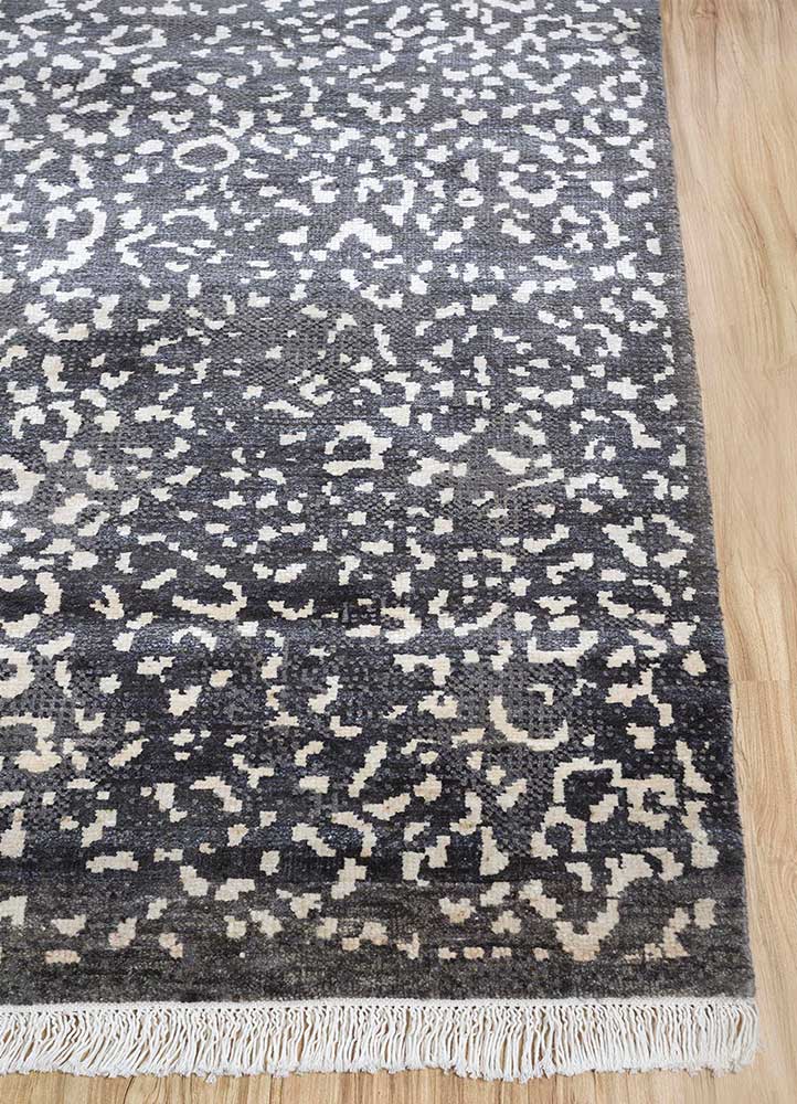 Designer Teppich - 90 x 60 cm - grau - Image 3