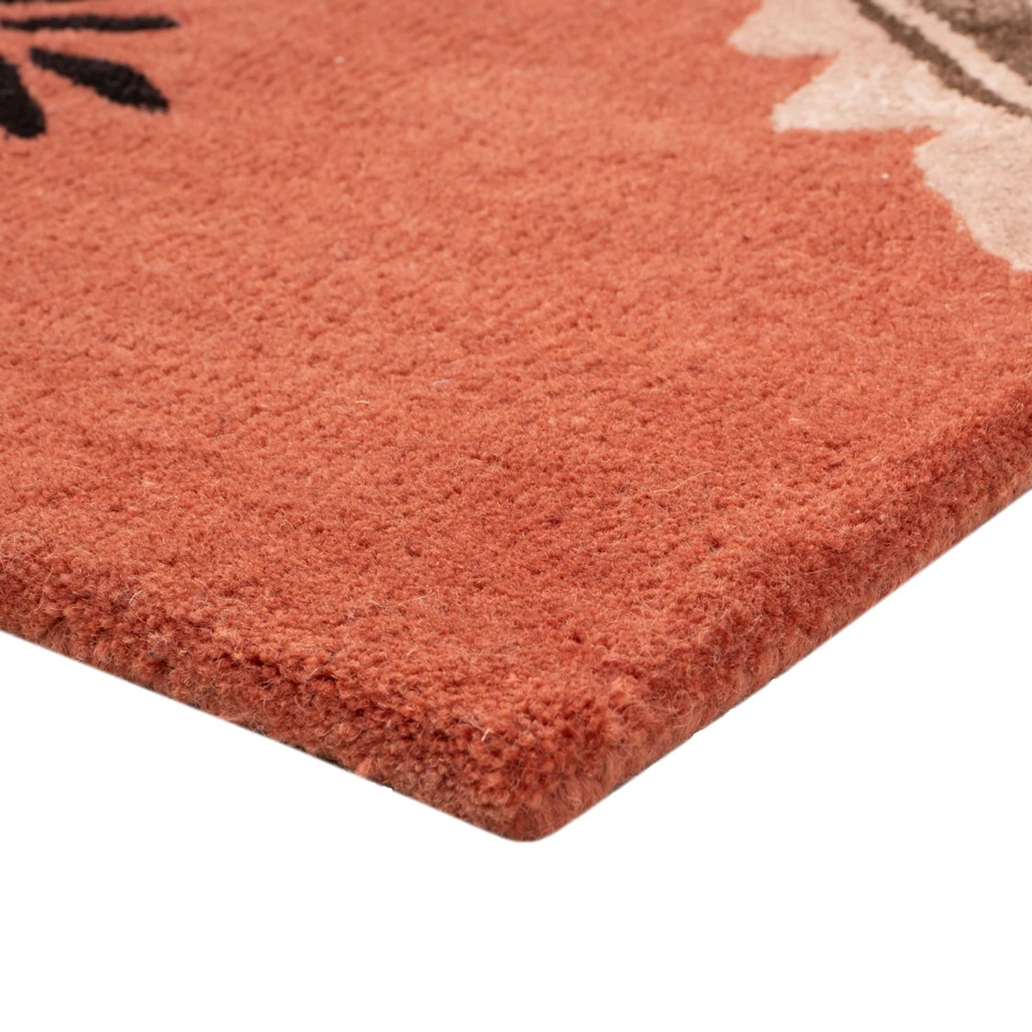 Designer Teppich - 90 x 60 cm - lachs - Image 4