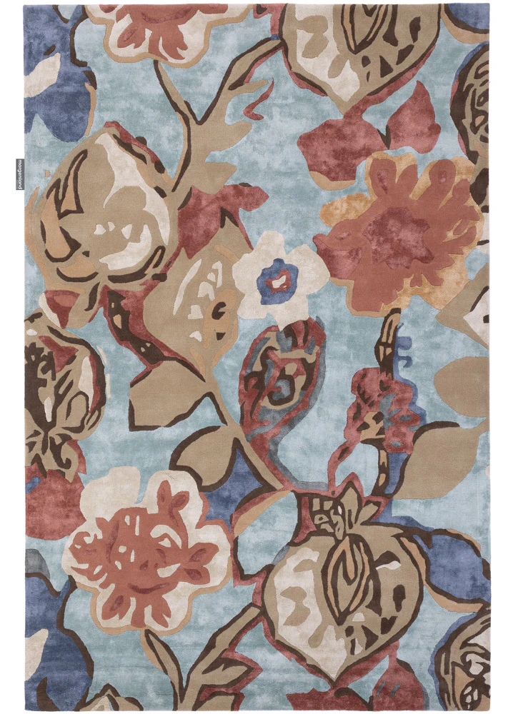 Designer Teppich FloralThreads - Designerteppich