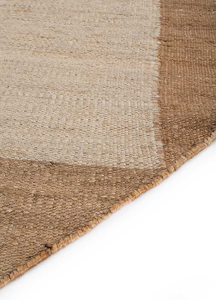 Designer Teppich sonderform  - 270 x 180 cm - dunkelbeige - Image 2