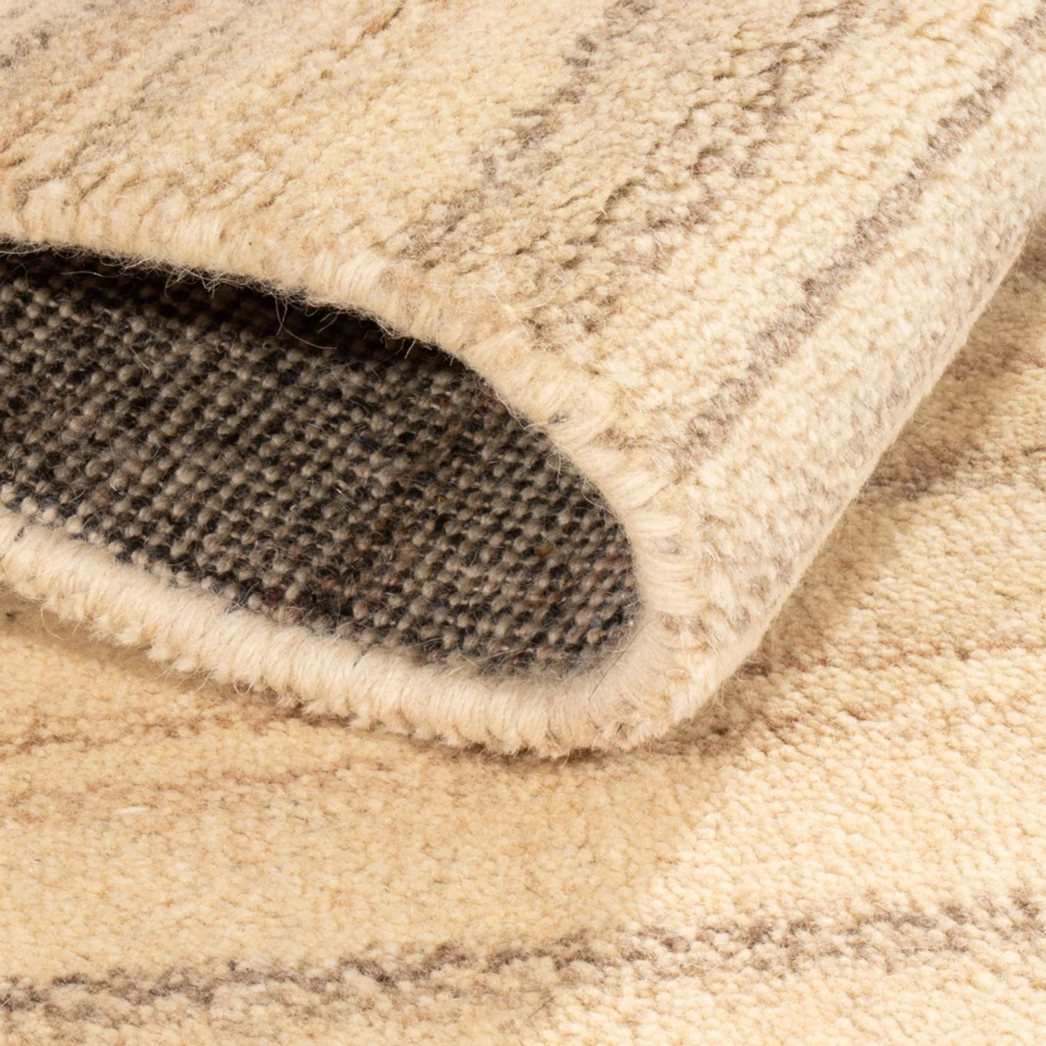 Gabbeh Teppich - Indus - 110 x 60 cm - natur - Image 4