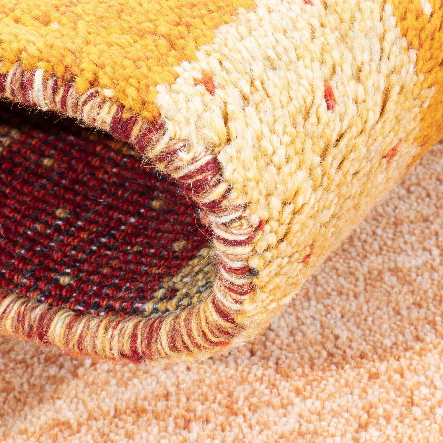 Gabbeh Teppich - Indus - 120 x 60 cm - mehrfarbig - Image 4