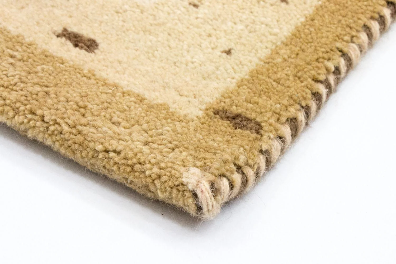 Gabbeh Teppich - Indus 136 x 72 cm - beige - Image 3
