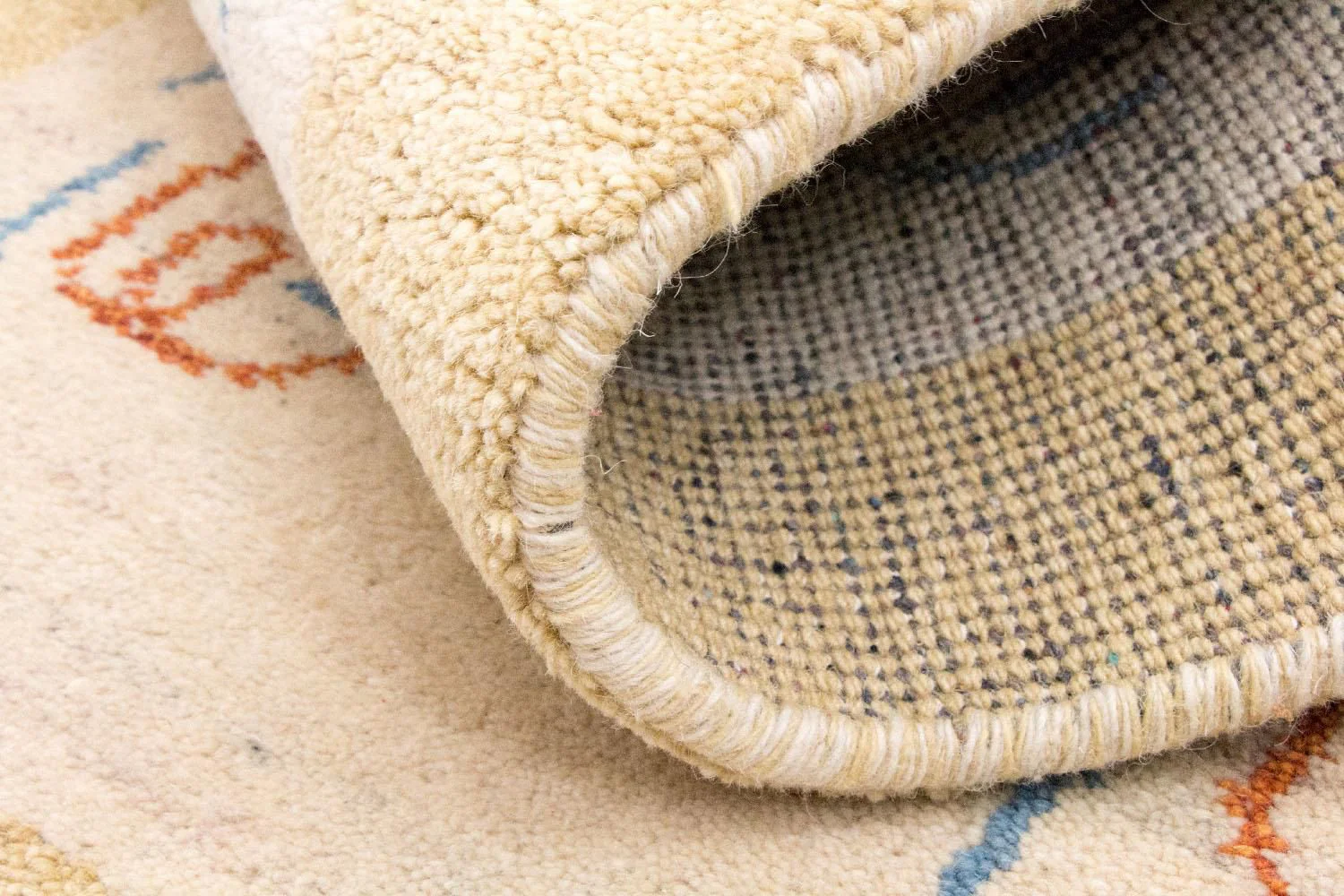 Gabbeh Teppich - Indus 140 x 70 cm - beige - Image 4