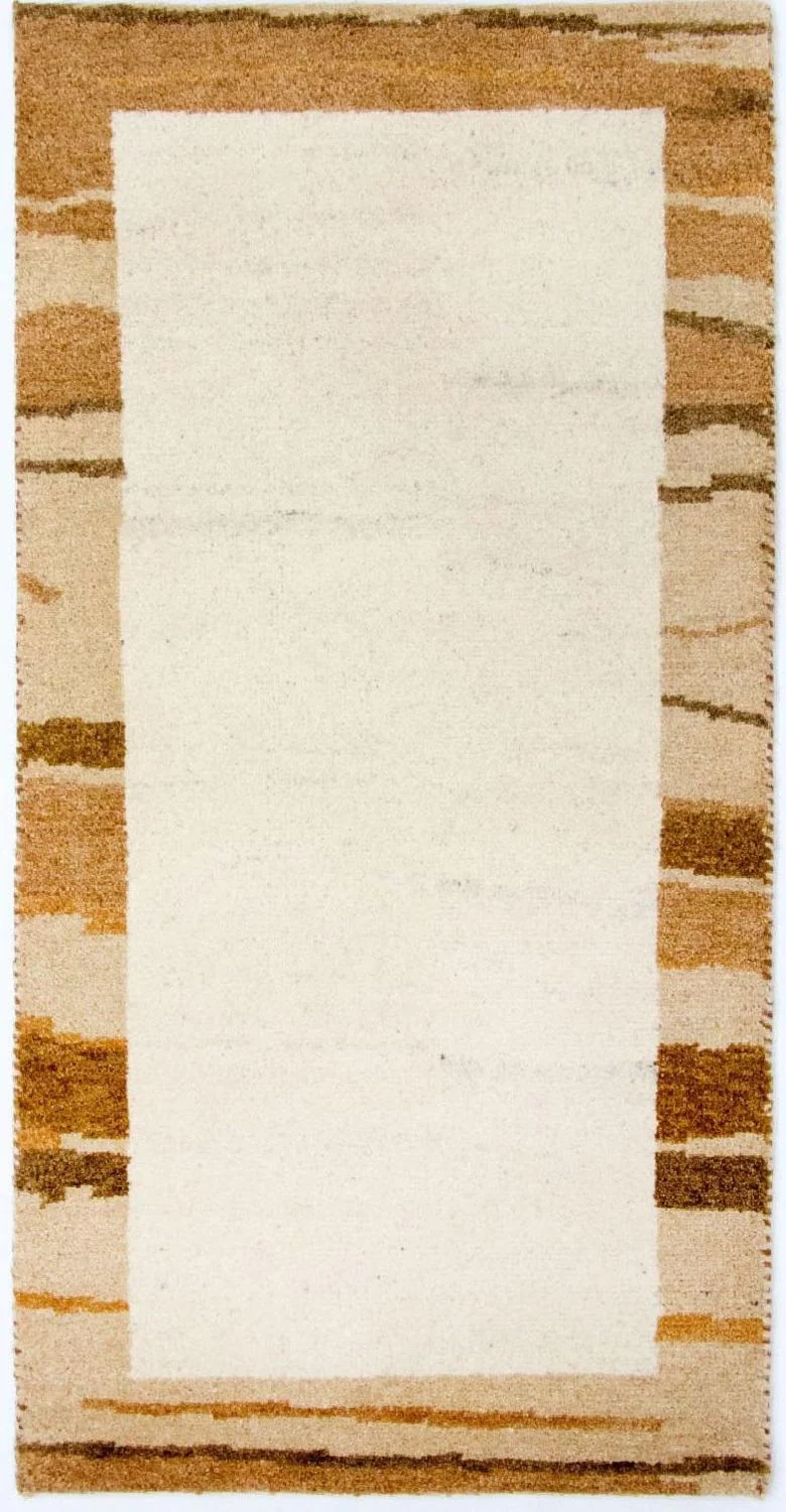Gabbeh Teppich Indus 142x72cm - Wollteppich